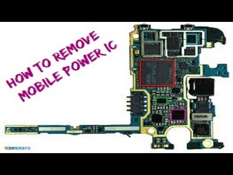 HOW TO REPAIR MOBILE POWER IC IN HINDI [ à¤¹à¤¿à¤‚à¤¦à¥€ ] 2017 BEST