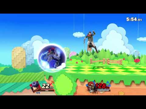【スマブラSP】アイク対戦動画#18 対ガノンドロフ