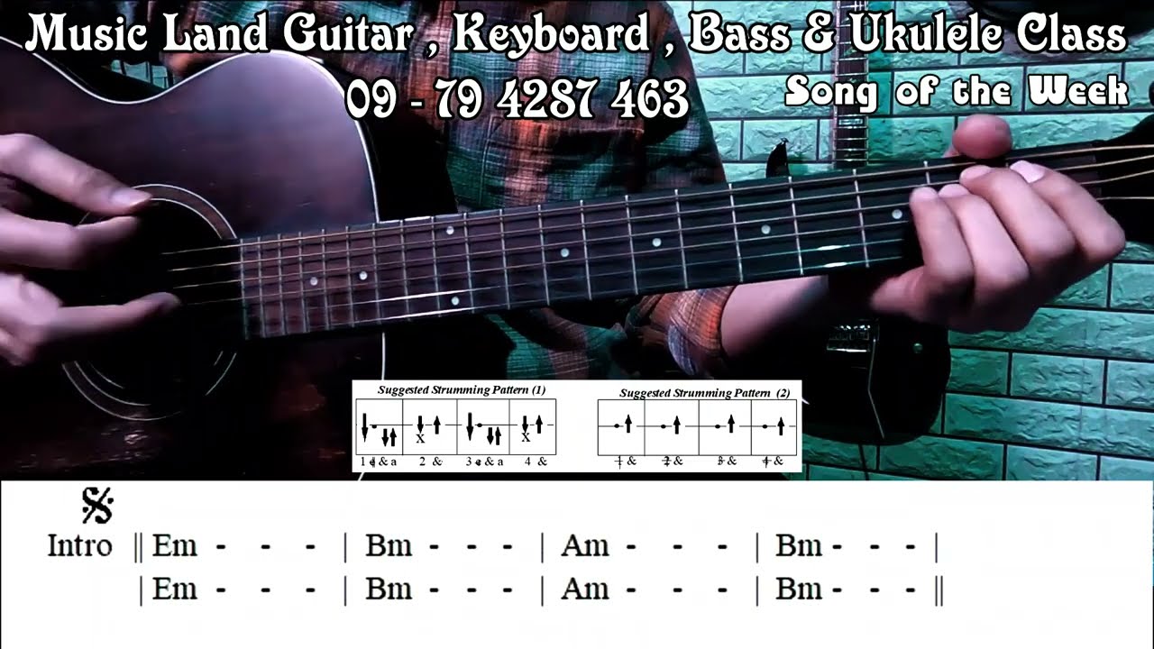 ဘယ်သူချစ်ခိုင်းလဲလို့ - ဒဲရစ်မေလာ Guitar Tutorial