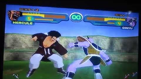 Dragon Ball Z Budokai(Gamecube)-Hercule vs Captain Ginyu