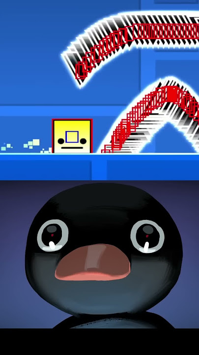 Geometry Dash: World's Hardest Jump Noot Noot #shorts