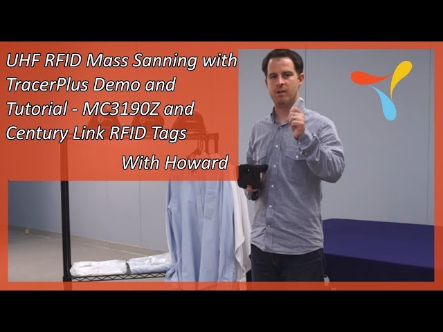 UHF RFID Mass Scanning with TracerPlus Demo and Tutorial - MC3190Z and Century Link RFID Tags