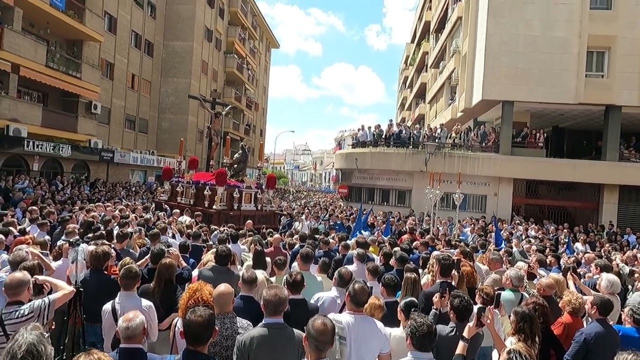 CRISTO DE LA BUENA BUERTE EN LA PUERTA DE CORDOBA SEMANA SANTA SEVILLA 2025