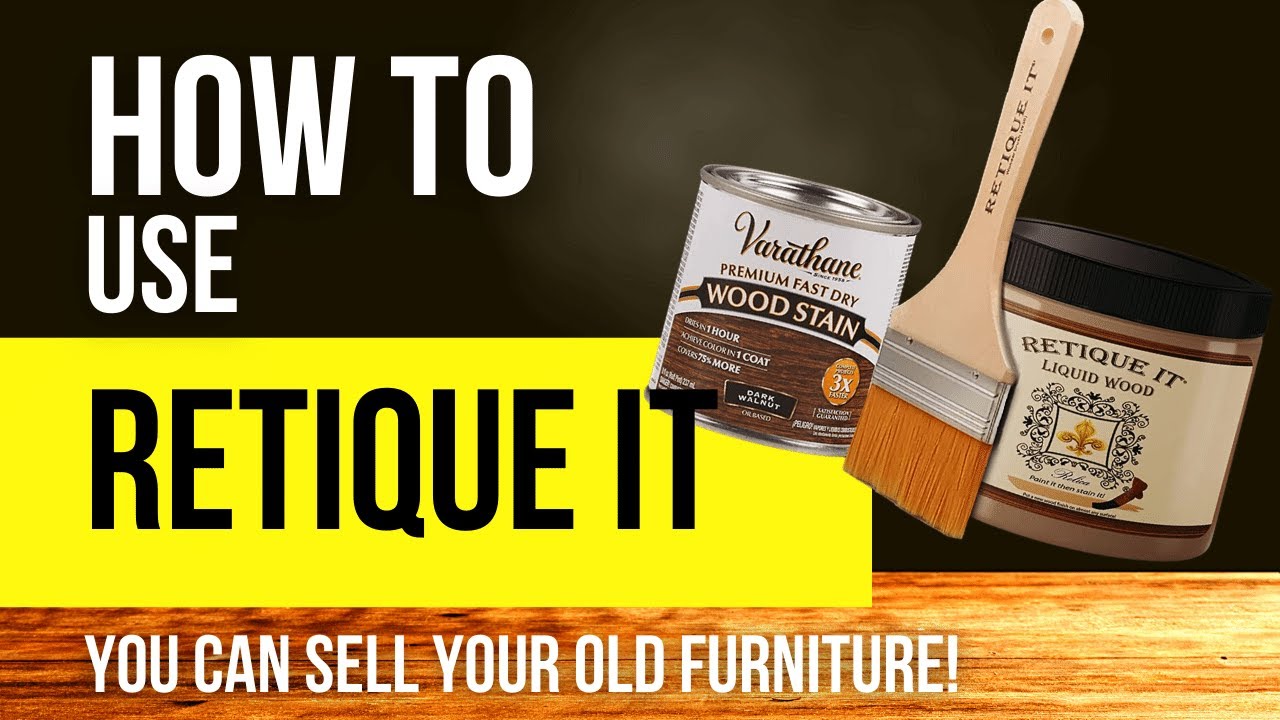 How to Use Retique It Liquid Wood a Quick and Easy Guide YouTube