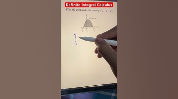 Find the area under the curve #mathshorts #integralcalculus