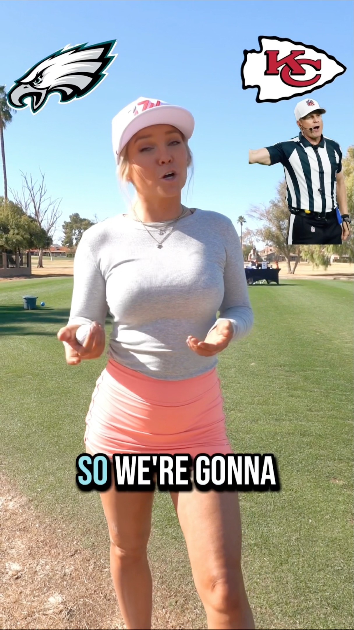 Super Bowl baby #golf #superbowl