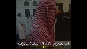 Surah Yasin - Abu Hesham Abdul Rehman Qazi سورة يس 77- 83 عبدالرحمن قاضی