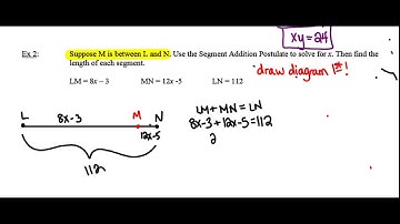 Addition & Subtraction Postulates