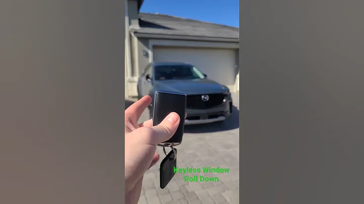 Use Your Key Fob to Roll Down Windows : 2023 Mazda CX-50 : Tricks You Didn't Know - DayDayNews