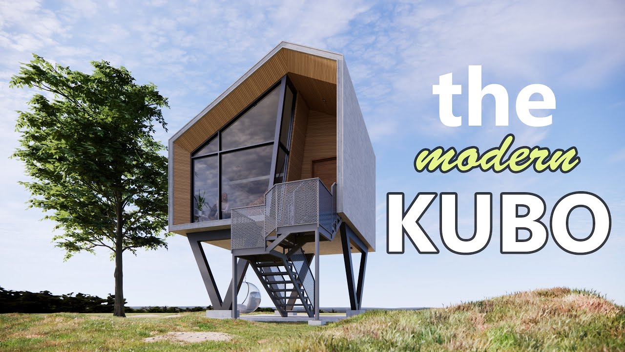 5x5M MINIMALIST MODERN KUBO ¦ STILT HOUSE DESIGN IDEA ¦ Digital Tour YouTube