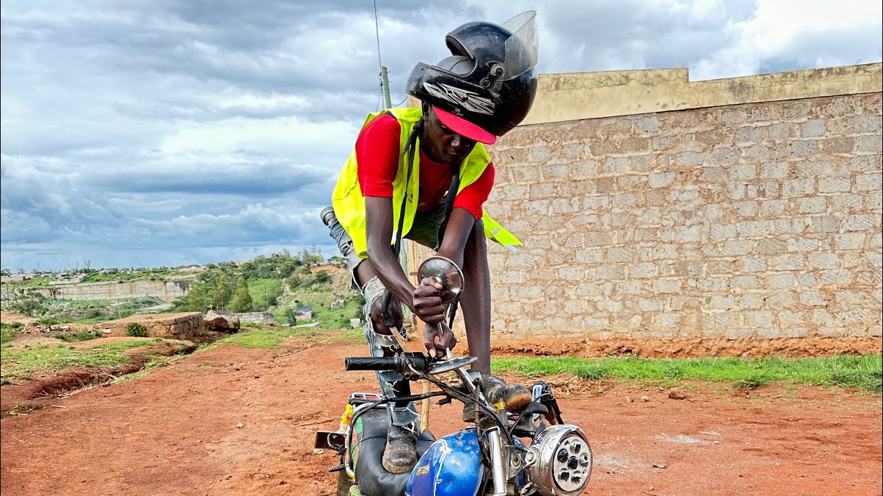 Ndirangu the street thief ameiba spare parts za pikipiki,he must be