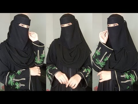 How To Wear Saudi Niqab With Hijab | Hijab With Saudi Niqab | Hijab Tutorial