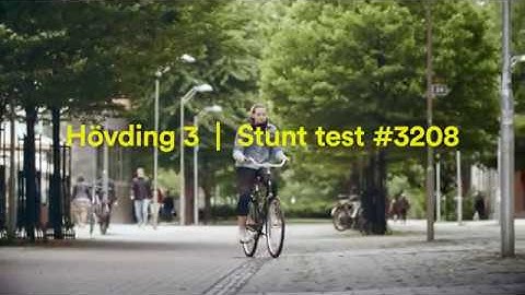 Hövding 3 stunt test #3208