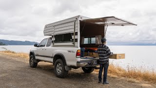 This Was Much Needed | Truck Camping Along a River