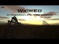 [4K] "Wicked" 12 Inversion World Tallest Fastest Longest RMC Hybrid Coaster  No Limits 2