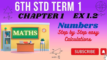TN 6th std maths term 1 Ex 1.2 -Numbers (comparison of numbers & creating new numbers)@tnmaths6to10