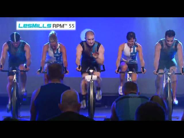 Les Mills RPM™ 55 (footage from Ultimate Super Workshop Sydney, 2012) class=