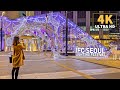 [4K] Evening Walk to Home from Yeouido and IFC SEOUL LIGHTING FESTIVAL | 여의도 퇴근길 야경과 IFC 서울 라이팅 페스티벌