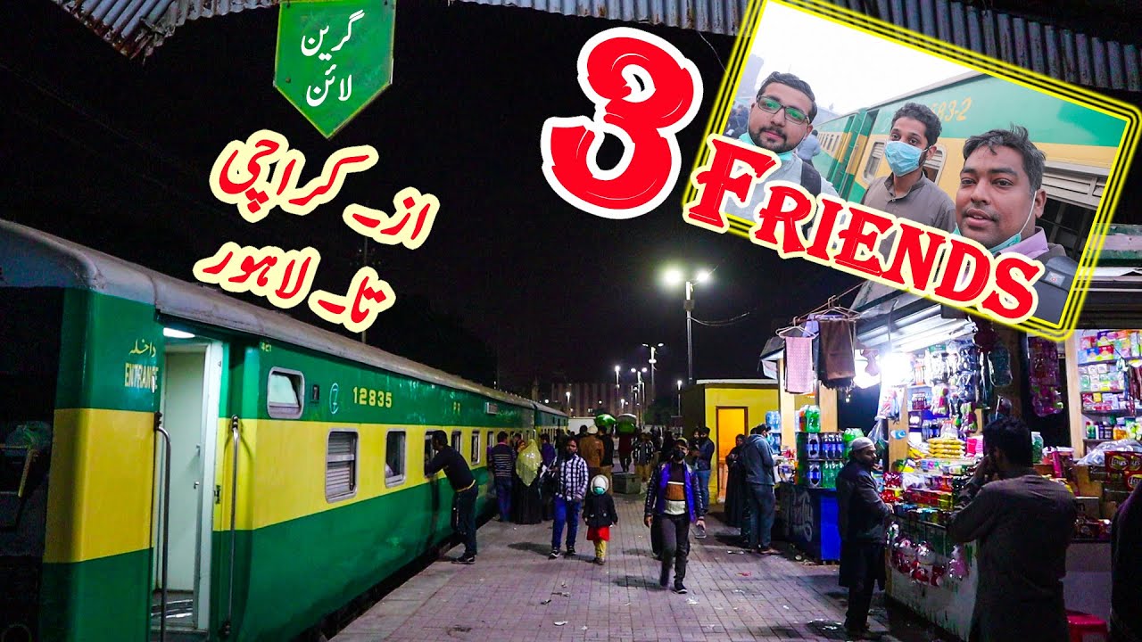 train travel from karachi to lahore