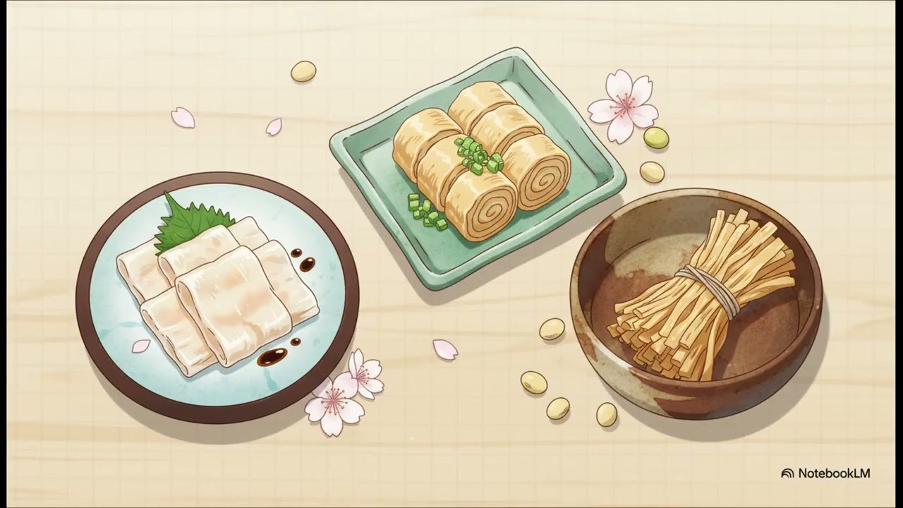 Юба — нежная оболочка сои.