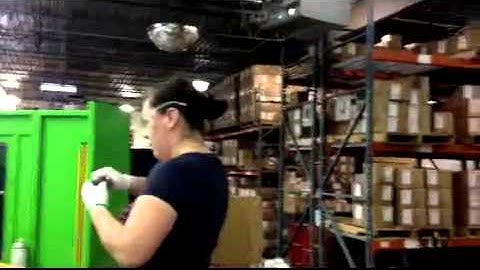 Customized  injection molding machine. Vertical clamp and horizontal injection