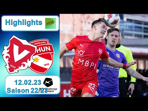 Vaduz Thun Goals And Highlights