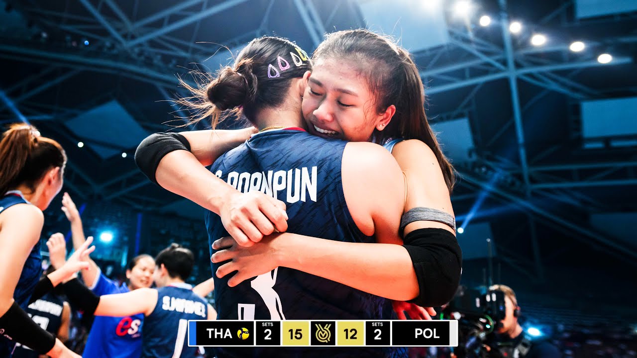 This is the Most Dramatic Victory in Thailand Volleyball History !!!