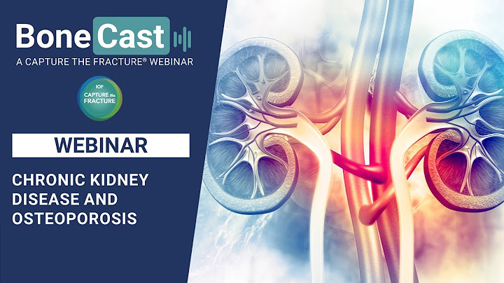 Chronic kidney disease metabolic bone disorder chuyển hóa