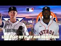 Seattle Mariners vs Houston Astros Live Play-By-Play & Reactions