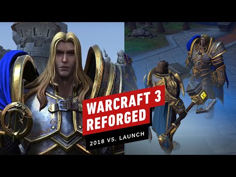 Warcraft 3 Reforged: BlizzCon 2018 vs. Launch 2020 Comparison