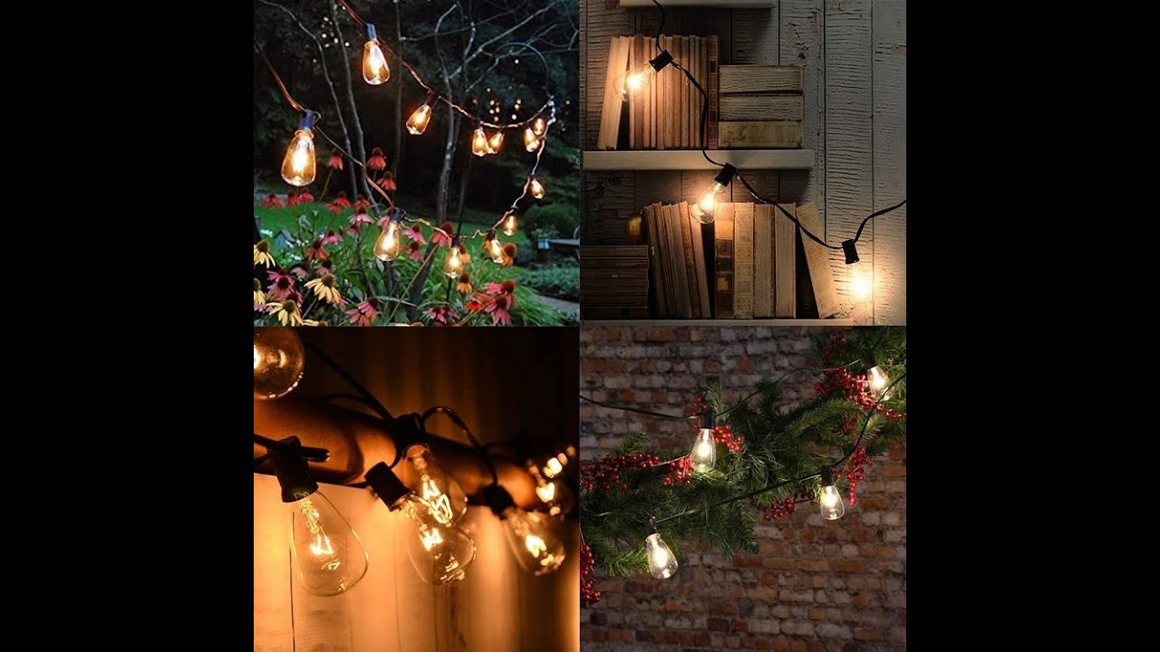 Festooning String who is the best supplier of WENDADECO 25F Outdoor festooning lights ...