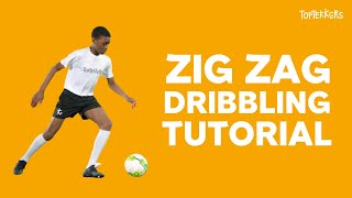 Zig Zag Dribbling Tutorial on TopTekkers ⚽️📱 screenshot 3