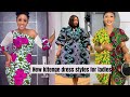 New kitenge dress models for elegant ladies for special corporate use