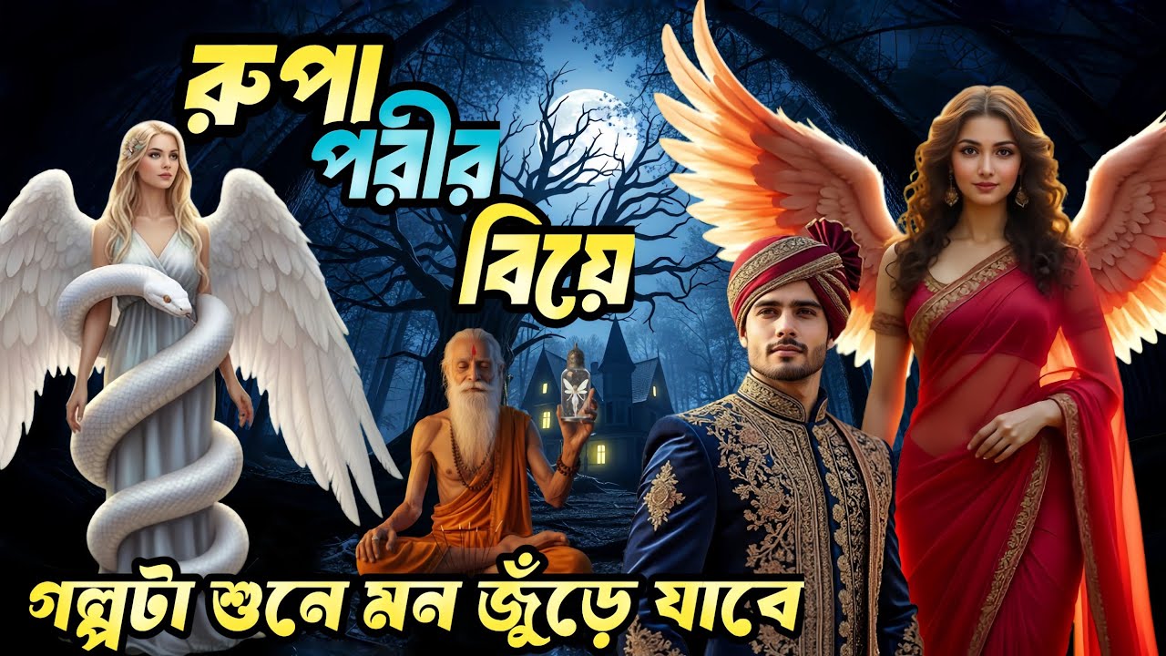রুপা পরীর বিয়ে। রূপা পরী কেনো সাপ রূপে ছেলেটার কাছে আসে। পরির গল্প। porir golpo @Kalorat24 