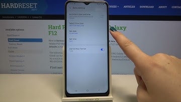How to Change Date & Time on SAMSUNG Galaxy F12 – Time Settings