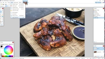 Enhancing food pictures made easy with Paint.net