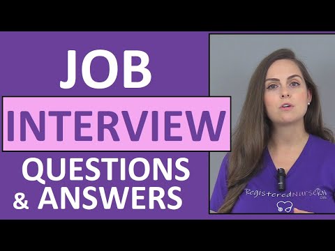 Nursing Interview Questions and Answers by Nurse Sarah