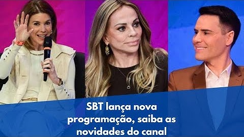 Nova programação do SBT causa nas redes sociais, saiba como fica a grade do canal