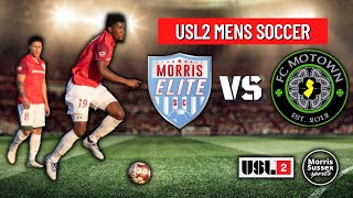 Usl2 Mens Soccer Morris Elite Sc Vs Fc Motown Youtube