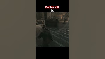 Double Kill with Pistol #shorts #sniperelite4 #sniperelite