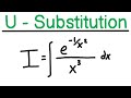 Integration by U Substitution Example Problem #1