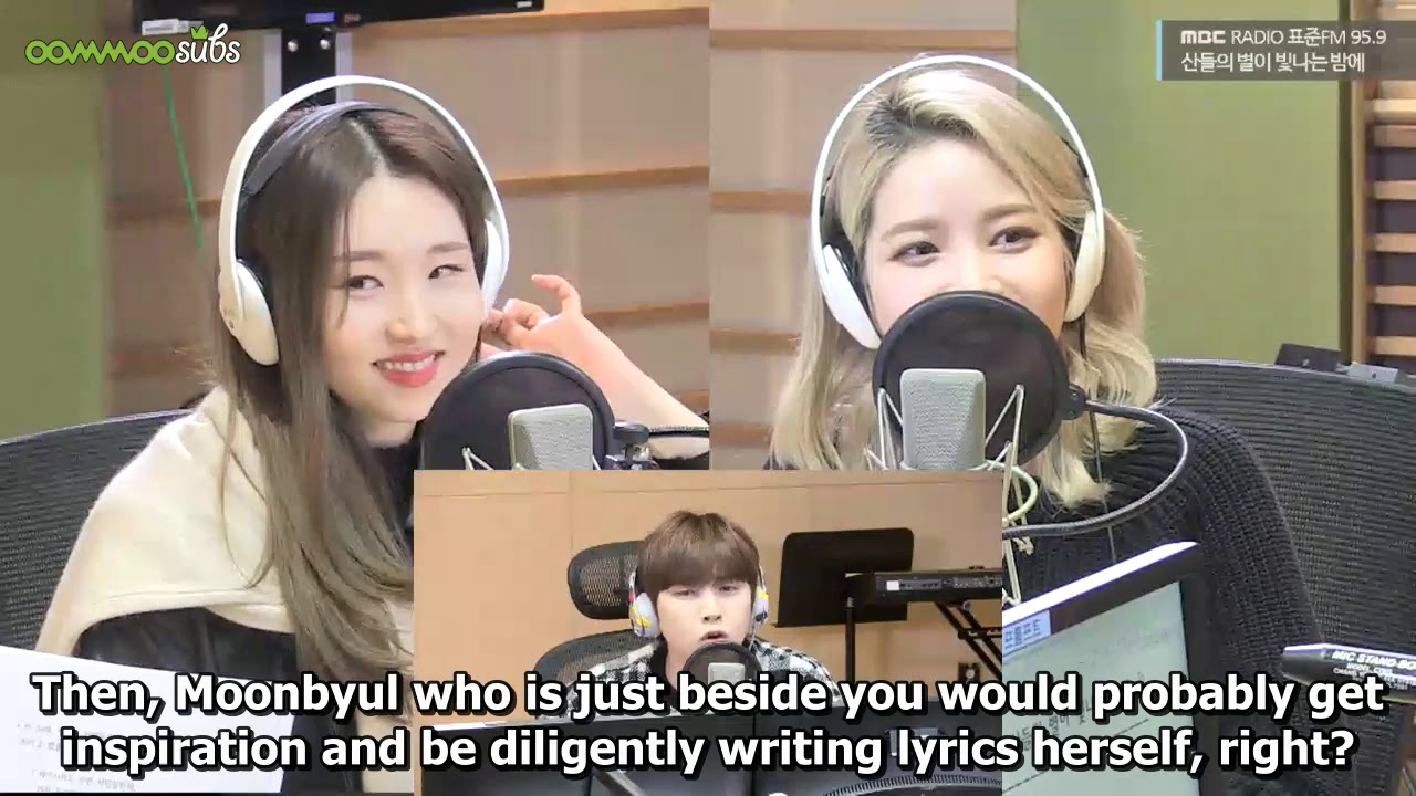 ENG SUB] 200116 Sandeul's Starry Night - MAMAMOO Solar - YouTube