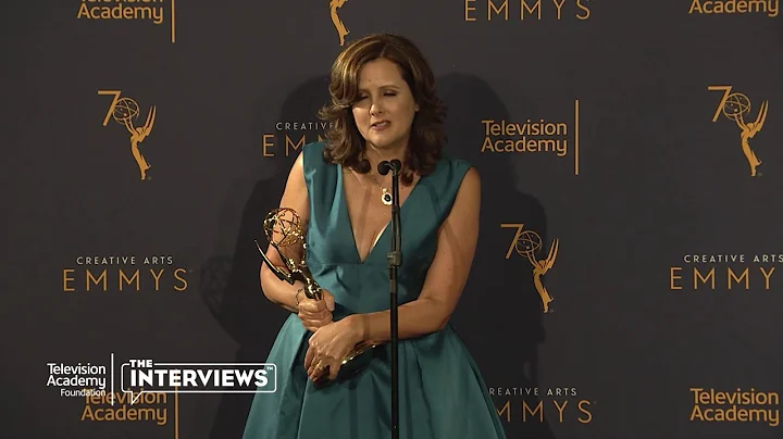 Emmy winner Wendy Hallam Martin ("The Handmaid's Tale") in the 2018 Creative Arts Emmys Press Room