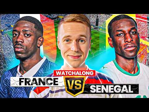 Thumbnail for FRANCE vs SENEGAL Live Stream Watchalong
