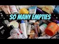 MASSIVE WINTER EMPTIES!! MAKEUP, SKINCARE & A THOUSAND OTHER THINGS