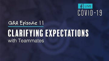 Clarifying Expectations with Teammates on a Remote Team