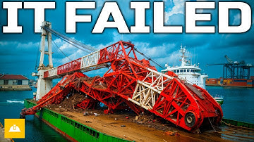 $60M Catastrophe: The Giant Crane That SNAPPED And Rose Again