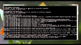 Installing MongoDB On Windows7