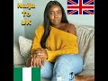 My Relocation Story:  Moving from Nigeria to the UK