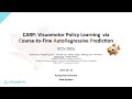 Diffusion? "느려..." CARP: Visuomotor Policy Learning  via Coarse-to-Fine AutoRegressive Prediction